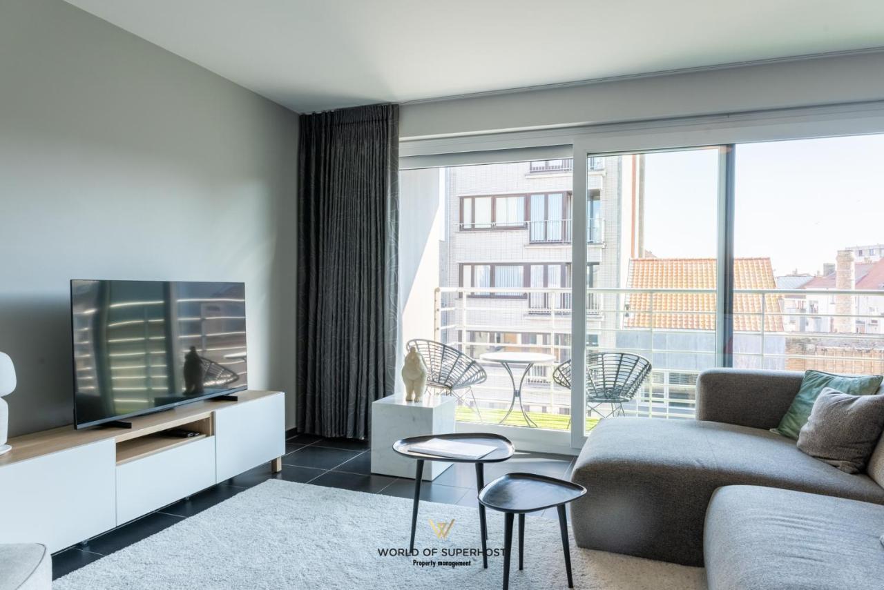 New Modern Apartment Near The Sea And City Centre أوستيند المظهر الخارجي الصورة